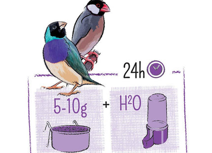 Witte Molen Puur Tropenvögel - hochwertiges Vogelfutter für exotische Vögel