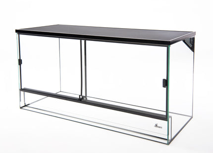 Diversa - Terrarium mit Schiebetüren, Gitterdeckel schwarz