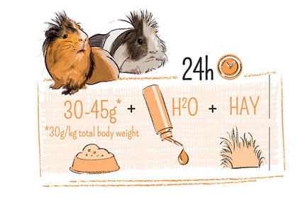 Witte Molen PUUR Meerschweinchen Sensitiv 800 g