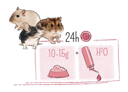 Witte Molen Puur Zwerghamster and Friends 400g