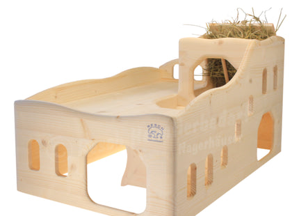 Heimtierbedarf Resch Nagerburg XL - geräumiges Zuhause für Nagetiere