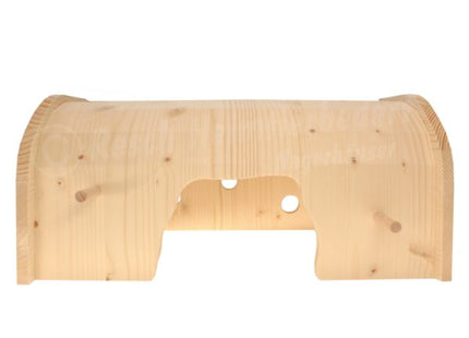 Heimtierbedarf Resch - Futtertunnel Nager Holz natur