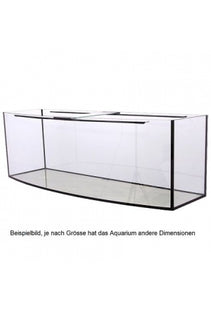 Diversa Aquarium Gebogen - Hochwertiges gebogenes Aquarium aus Glas für Aquarienliebhaber