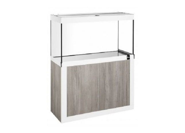 Aquarium-Set in edlem Trüffelweiss für stilvolle Unterwasserwelten