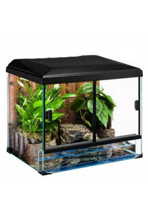 Diversa Terraset Turtle 60 - Hochwertiges Terrarium für Wasserschildkröten