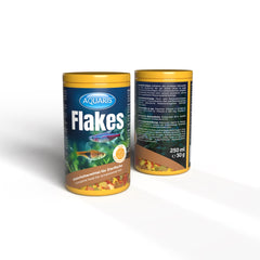 Aquaris Flakes Aquarium Fischfutter - hochwertiges Fischfutter für gesunde und farbenfrohe Aquarienbewohner