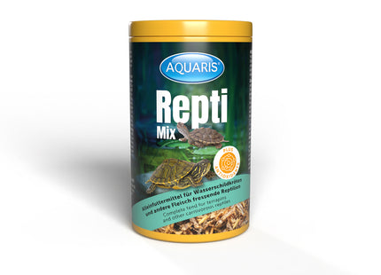 Aquaris Repti Mix ist ein hochwertiges Schildkrötenfutter für eine ausgewogene Ernährung
