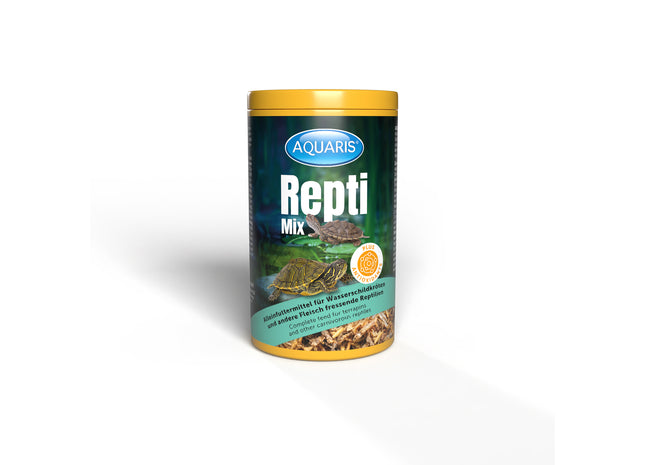 Aquaris Repti Mix ist ein hochwertiges Schildkrötenfutter für eine ausgewogene Ernährung