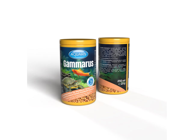 Aquaris Gammarus Aquarium Fischfutter - hochwertiges Futter für gesunde und glückliche Aquariumsfische
