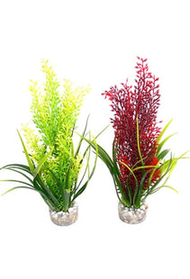 Sydeco TROPICA 20 m Aquarium Dekoration - Realistische und farbenfrohe Pflanzen für ein lebendiges Unterwasserambiente