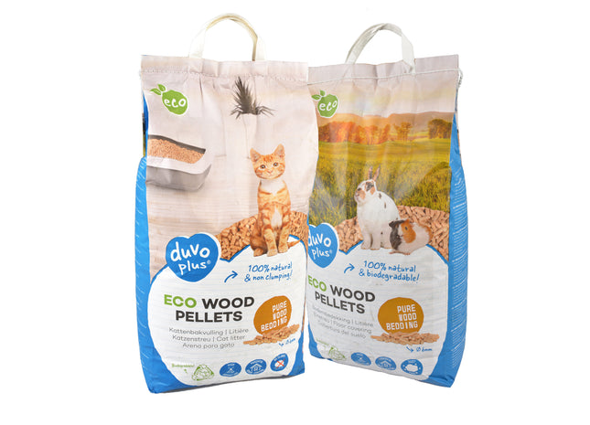 Witte Molen ECO Wood Pellets Einstreu, 6 mm - hochwertiges und umweltfreundliches Streu für Kleintiere