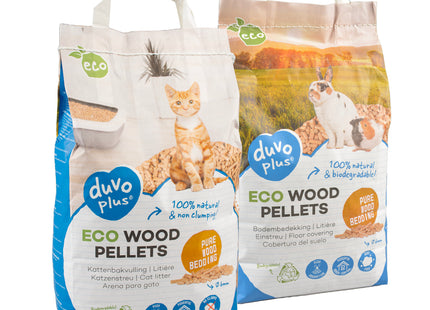 Witte Molen ECO Wood Pellets Einstreu, 6 mm - hochwertiges und umweltfreundliches Streu für Kleintiere