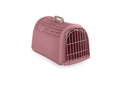 Imac - Linus Cabrio Transportbox, Dunkelrosa (3 Stk.), 6Kg