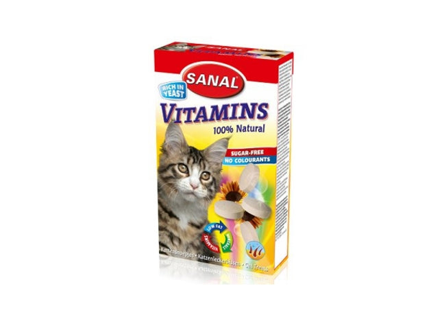 Sanal Katzen-Vitamine Leckerli für Katzen 50 g
