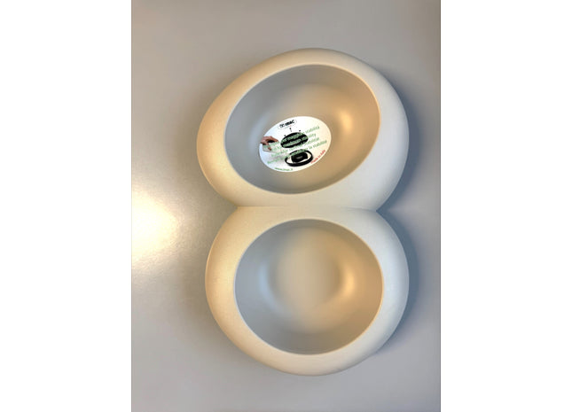 Beiger Napf im Ciottoli-Design für stilvolles Füttern deines Haustiers