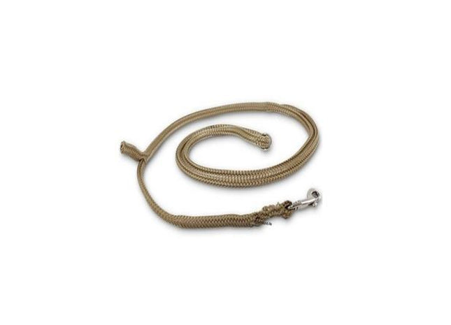 Robuste Dino-Hundeleine mit Easy-Locking-System in Sandfarbe