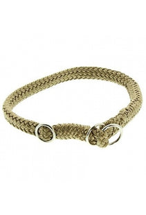 Handgefertigtes Dinosaurier-Halsband in Sandfarbe für deinen treuen Begleiter