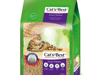 Cat's Best Smart Pellets - umweltfreundliche Katzenstreu aus Weichholzfasern