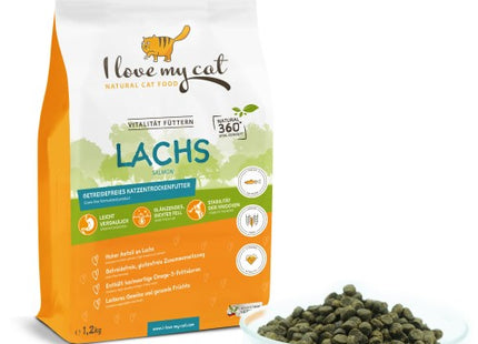 Bellfor Katze Trockenfutter Lachs 1.2kg