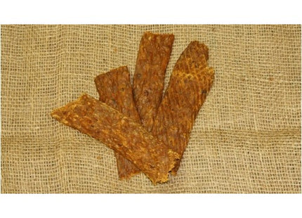 Bellfor Snacks mit Truthahn Fleischstreifen - hochwertige Leckerlis für Hunde, 100 g