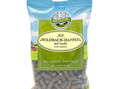 Bellfor Wildbach-Happen, 200 g - Natürliche und gesunde Leckerlis für Hunde