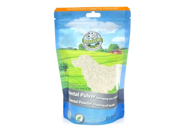 Bellfor Dental Pulver 250 g - Natürliche Zahnpflege für Hunde