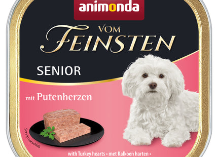 Animonda Hund Vom Feinsten Senior mit Putenherzen 22 Stück à 150 g