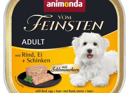 Animonda Hundeleckerli mit Rind, Ei und Schinken, hochwertige Kernstücke, 22 Stück à 150 g