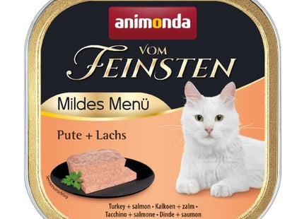 Animonda Vom Feinsten für kastrierte Katzen Pute und Lachs 32 Stück à 100 g