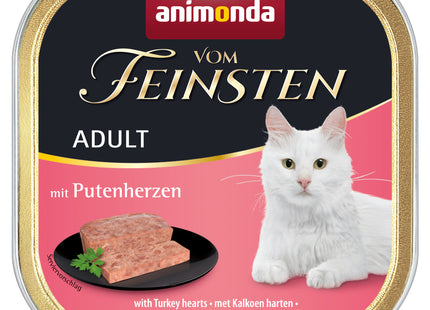 Animonda Katze Vom Feinsten Adult mit Putenherzen 32 Stück à 100g