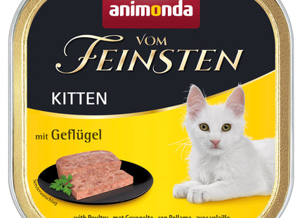 Animonda Katzenfutter Vom Feinsten Kitten mit Geflügel 32 Stück à 100g
