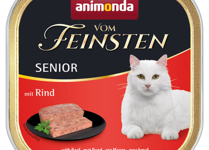 Animonda Katzenfutter Vom Feinsten Senior mit Rind 32 Stück à 100 g