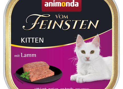 Animonda Vom Feinsten Kitten Nassfutter mit Lamm, 32 Stück à 100g