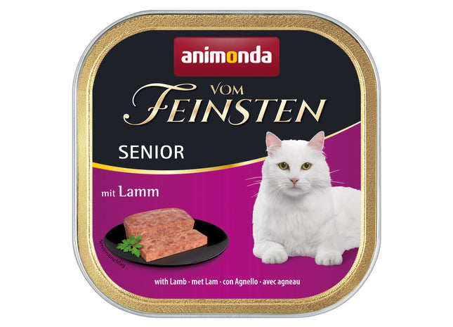 Animonda Katzenfutter Vom Feinsten Senior mit Lamm 32 Stück à 100 g