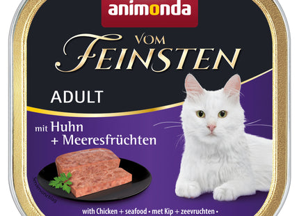 Animonda Katzenfutter Adult mit Huhn und Meeresfrüchten - 32 Stück à 100 g