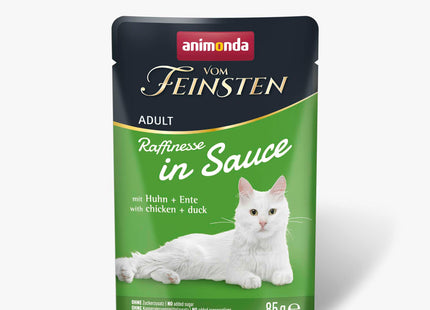 Animonda - Katze Vom Feinsten, Adult, Raffinesse in Sauce mit Huhn+Ente
