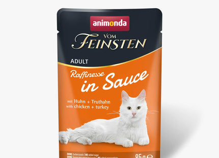 Animonda - Katze Vom Feinsten, Adult, Raffinesse in Sauce, Huhn+Truthahn