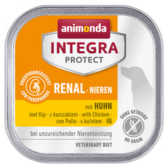 Animonda Integra Protect Hund Nieren Huhn 11 Stück 150 g - Spezialfutter für Hunde mit Nierenproblemen