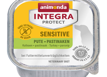 Animonda Integra Protect Hund Sensitive Pute und Pastinaken, 11 Stück à 150 g