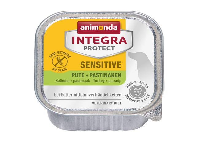 Animonda Integra Protect Hund Sensitive Pute und Pastinaken, 11 Stück à 150 g