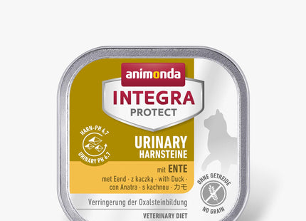 Animonda Integra Katzenfutter Urinary Oxalat mit Ente 16 Stück à 100 g