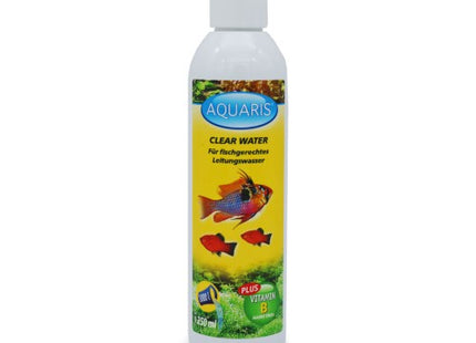 Aquaris Clear Water Wasseraufbereiter 250 ml - effektive Lösung zur Reinigung und Aufbereitung von Wasser in Aquarien