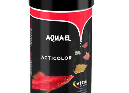 Aquael Acti Fish Food - buntes Granulat 250ml