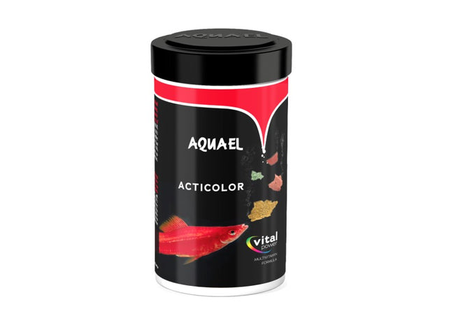 Aquael Acti Fish Food Color - Granulat 100ml