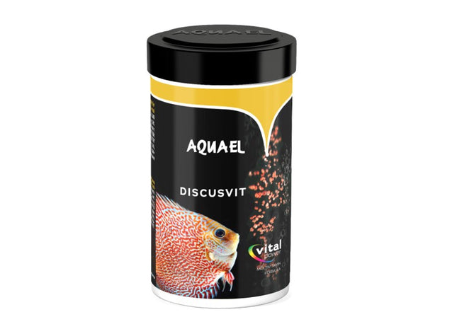Aquael Acti Fish Food Discusvit Multi - buntes Granulat 250ml