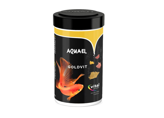 Aquael Acti Fish Food Goldvit - Granulatfutter 100ml