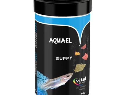 Aquael Acti Fish Food Guppy - Granulatfutter 100ml