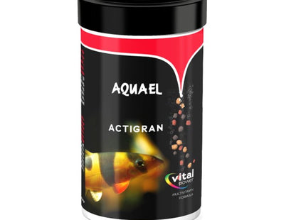 Aquael Acti Fish Food Actigran Multi - buntes Fischgranulat 250ml