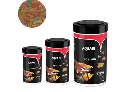 Aquael Acti Fish Food Actimin - feines Mikrofutter 10g