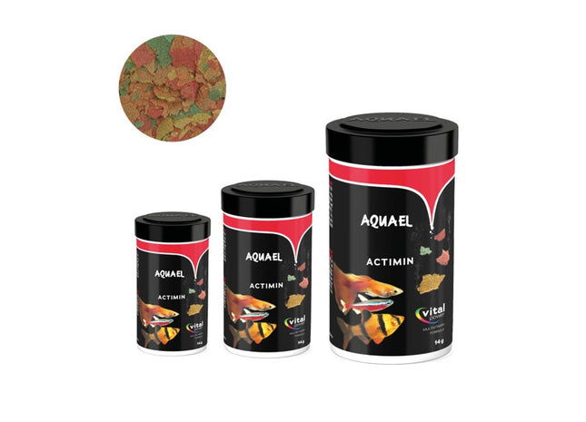 Aquael Acti Fish Food Actimin - feines Mikrofutter 10g